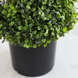 Pair Of 3Ft Artificial Topiary Spiral With Pot Garden Indoor Outdoor Wall Door Decoration Plant Potted Weatherproof Trees 90Cm - thumbnail 6