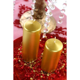 SolaDirect Set Of 4 Pillar Candles, Set Of 4 Votive Candles, Decorative Household Candles, Long Burning Time - Advent, Christmas (White) - thumbnail 7