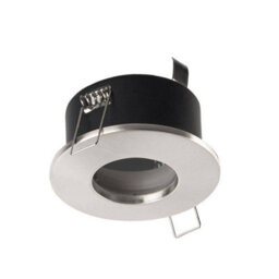 Luminosa Lighting Luminosa Minor 1 Light Recessed Downlight Satin Chrome Ip54