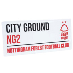Nottingham Forest Fc City Ground Street Sign White/red/black (One Size) - thumbnail 2
