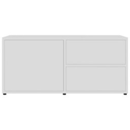 Berkfield Classic Tv Cabinet White 80X34X36 Cm Engineered Wood - thumbnail 7