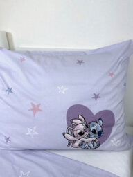LILO & STITCH Disney Lilo And Stitch Heart Single Duvet Cover And Pillowcase Set - European Size - thumbnail 3