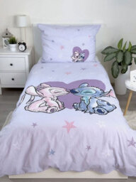 LILO & STITCH Disney Lilo And Stitch Heart Single Duvet Cover And Pillowcase Set - European Size - thumbnail 2