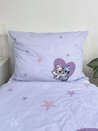 LILO & STITCH Disney Lilo And Stitch Heart Single Duvet Cover And Pillowcase Set - European Size - thumbnail 5