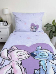 LILO & STITCH Disney Lilo And Stitch Heart Single Duvet Cover And Pillowcase Set - European Size - thumbnail 4