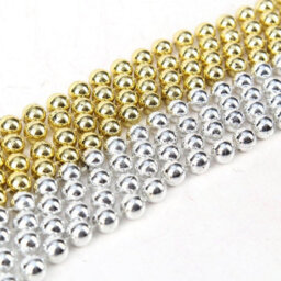 Shatchi 24Ft Metallic Bead Garland Christmas Decoration For Tree, Home Displays And Festive Craft Use - thumbnail 3