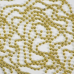 Shatchi 24Ft Metallic Bead Garland Christmas Decoration For Tree, Home Displays And Festive Craft Use - thumbnail 4