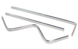 Euroshowers Flexible Bendy Bendi Shower Curtain Track Rail 300Cm  - Chrome - thumbnail 2