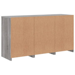 Berkfield Sideboard With Led Lights Grey Sonoma 123X37X67 Cm - thumbnail 8