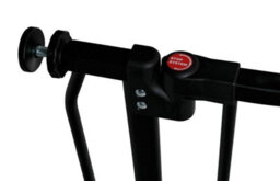 Safetots Elite Pressure Safety Gate, 188Cm - 197Cm, Matt Black, Pressure Fit Stair Gate - thumbnail 8