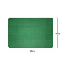 Nicoman Reversible Dual-Colour Blue/green Pvc Anti Slip Shower Mat Bath Mat - Rectangular 60X40 Cm - thumbnail 4
