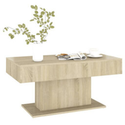 Vidaxl Coffee Table Sonoma Oak 96X50X45 Cm Engineered Wood - thumbnail 3