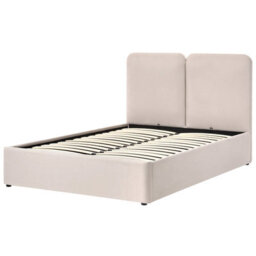 Beliani Ottoman Bed Fabric Arbois 140 X 200 Cm (Eu Double) Beige - thumbnail 6
