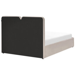 Beliani Ottoman Bed Fabric Arbois 140 X 200 Cm (Eu Double) Beige - thumbnail 7