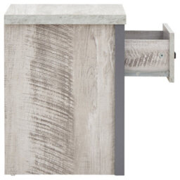 Gfw Boston 1 Drawer Lamp Table Grey - thumbnail 5