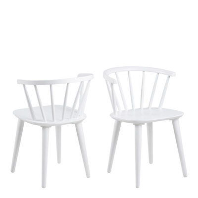 Furniture To Go Ida Dining Chair In White Set Of 2 - image 1