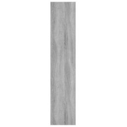 Berkfield Wall Shelf Grey Sonoma 90X16X78 Cm Engineered Wood - thumbnail 5