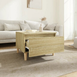 Berkfield Side Tables 2 Pcs Sonoma Oak 50X46X35 Cm Engineered Wood - thumbnail 4