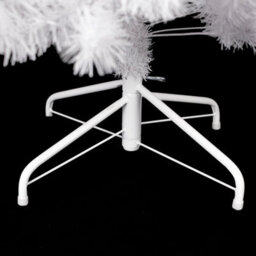 Shatchi Alaskan Pine 5Ft White Christmas Tree With Metal Stands - thumbnail 3