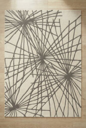 Esselle Home Aura Starburst Natural / Charcoal 160 X 230Cm Rug - thumbnail 6