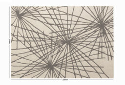 Esselle Home Aura Starburst Natural / Charcoal 160 X 230Cm Rug - thumbnail 5