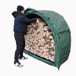 Cave Innovations Tidytent Log Cave Outdoor Log & Firewood Store - thumbnail 3