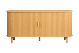 Oak Axel 2 Door Fluted Sideboard Birlea - thumbnail 9