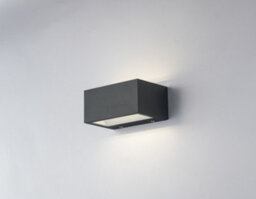 Luminosa Lighting Luminosa Twin Led 2 Light Up Down Light Anthracite, Ip54 900Lm 4000K 14X8.9X6.5Cm - thumbnail 2
