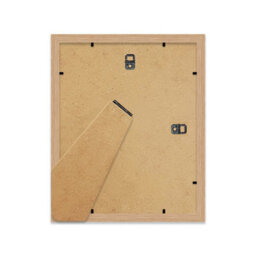 10X8 Inch 2 Opening Photo Collage Frame, Display Two 6X4 Inch Photos, Multi Aperture Family Picture Frame, Oak - thumbnail 5