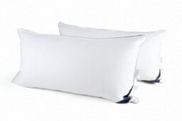 "Littens Pair Emperor Size 50% Goose Down Pillows, 280Tc Cotton 50Cm X 100Cm (20"" X 40"")" - thumbnail 3