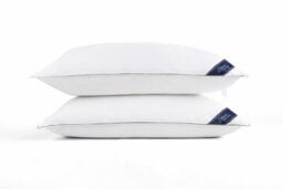 "Littens Pair Emperor Size 50% Goose Down Pillows, 280Tc Cotton 50Cm X 100Cm (20"" X 40"")" - thumbnail 4