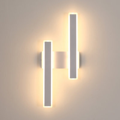 Pheashine Sleek Acrylic Led Wall Lamp 44Cm Warm Light 3000K For Living Room Study Bedroom Corridor - image 1
