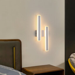 Pheashine Sleek Acrylic Led Wall Lamp 44Cm Warm Light 3000K For Living Room Study Bedroom Corridor - thumbnail 7
