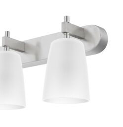GoodHome Bar Satin Nickel Effect 3 Light Spotlight - thumbnail 4