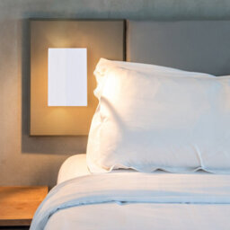 Harper Living Ceramic Rectangle Shaped Wall Light, 2 Lights Up And Down White Paintable Gu10 Sockets (No Bulbs) - thumbnail 4