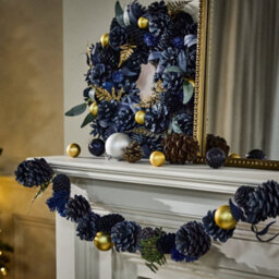 Dibor Moonlight Christmas Xmas Table Decoration Christmas Garland 1.2M - thumbnail 4