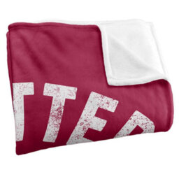 Harry Potter Silky Varsity Supersoft Blanket Red/gold/white (One Size) - thumbnail 3