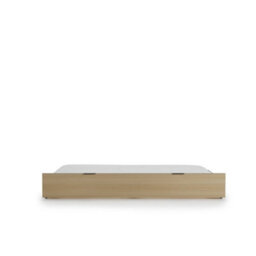 Arte Kanu White And Oak Copenhagen Eu Single Bed Frame With Trundle Bed 90 X 200Cm - thumbnail 9