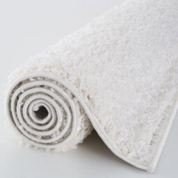 The Rugs White Soft Plain Design Fluffy Shaggy Rugs And Runners High Pile Living Room Kitchen Hallway 380 - thumbnail 5