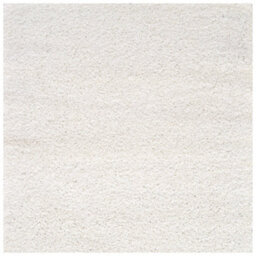 The Rugs White Soft Plain Design Fluffy Shaggy Rugs And Runners High Pile Living Room Kitchen Hallway 380 - thumbnail 1