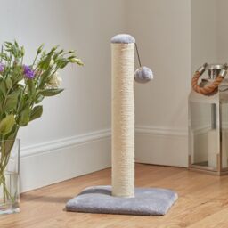 Zoon Freestanding Grey Scratching Post - 51Cm - thumbnail 2