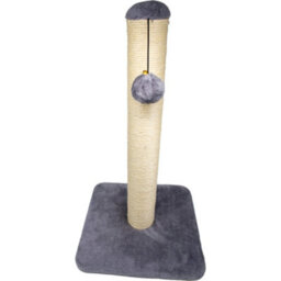 Zoon Freestanding Grey Scratching Post - 51Cm - thumbnail 1