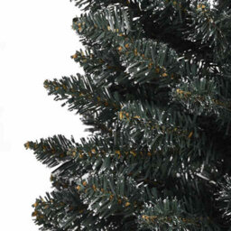 Walplus Artificial Slim Christmas Tree With Stand Green 180 Cm Pvc - thumbnail 6