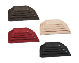 Gorpets Sherpa Cage Mat For Pet Crate - 76 X 53 Cm - Wine - thumbnail 2