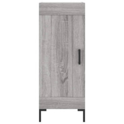 Berkfield Sideboard Grey Sonoma 34.5X34X90 Cm Engineered Wood - thumbnail 5
