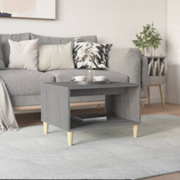 Berkfield Coffee Table Grey Sonoma 60X50X40 Cm Engineered Wood - thumbnail 1