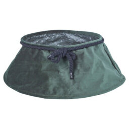 Urbn-Living Urbnliving 40Cm Christmas Tree Plush Velvet Tree Skirt Base Green Floor Cover Decor Home Mat Ornament - thumbnail 2