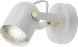 Luminosa Lighting Luminosa Knightsbridge 230V Gu10 Single Spotlight - Matt White - Cspt1W - thumbnail 1