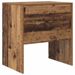 Berkfield Writing Desk Old Wood Mdf 70 X 50 X 76 Cm Simple Writing Desk - thumbnail 6