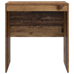 Berkfield Writing Desk Old Wood Mdf 70 X 50 X 76 Cm Simple Writing Desk - thumbnail 4